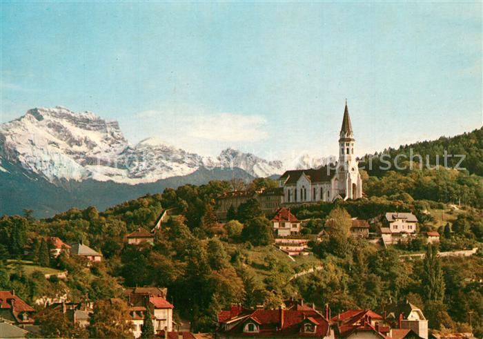 Annecy Haute-Savoie Basilique de la Visitation et la Tournette Alpes