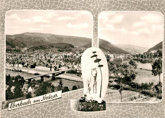 Eberbach Neckar Landschaftspanorama