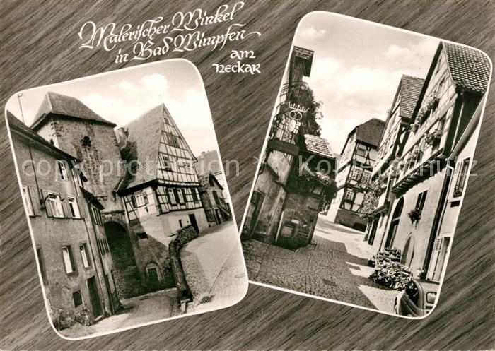 Bad Wimpfen Malerischer Winkel Altstadt