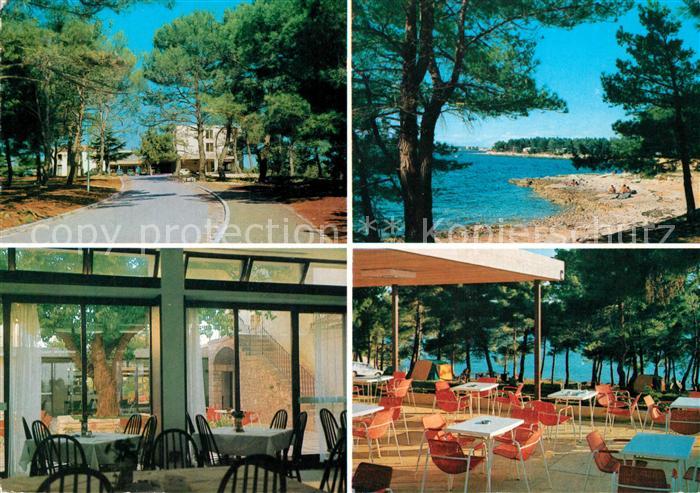 Zelena Laguna Hotel Parentium Restaurant Terrasse Strand