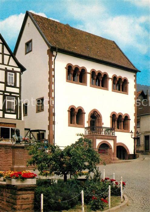 Gelnhausen Romanisches Haus aeltestes Amtshaus Deutschlands