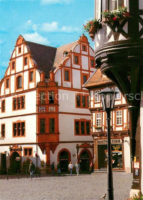 Alsfeld Hochzeitshaus 16. Jhdt. am Marktplatz Fachwerkhaus