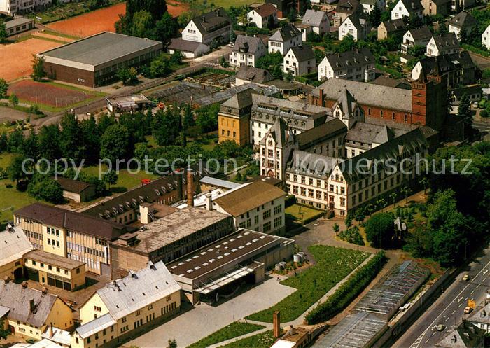 Limburg Lahn Missionshaus Marienkirche der Pallottiner Fliegeraufnahme
