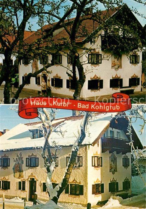 Bad Kohlgrub Gaestehaus Pension Haus Kurbl im Sommer und im Winter