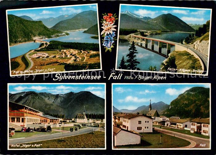 Fall Bad Toelz Hotel Jaeger von Fall Fliegeaufnahme Faller Klamm Bruecke Ortsans