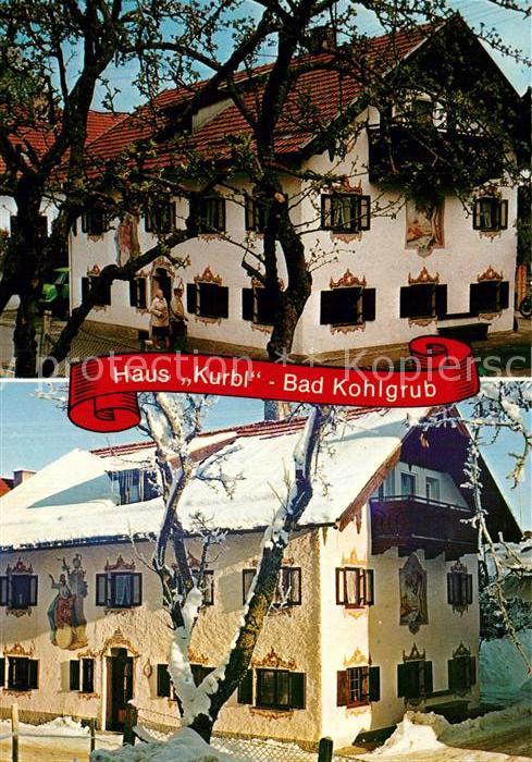 Bad Kohlgrub Gaestehaus Pension Haus Kurbl im Sommer und im Winter