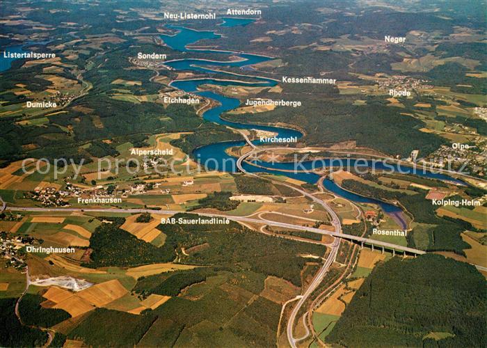 Sondern Biggesee Fliegeraufnahme