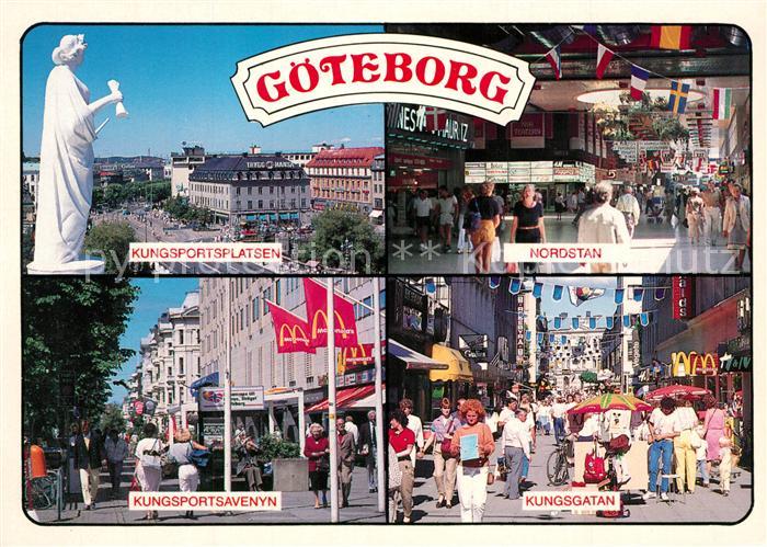 Goeteborg Kungsportsplatsen Nordstan Kungsportsavenyn Kungsgatan