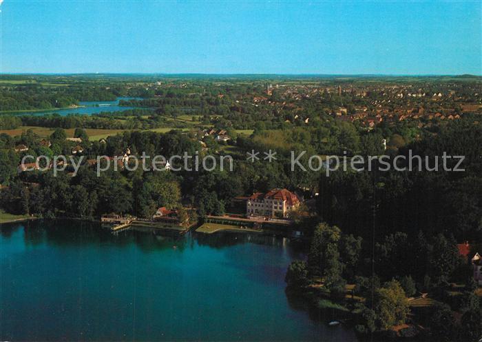 Fissau Seeschloss am Kellersee Fliegeraufnahme