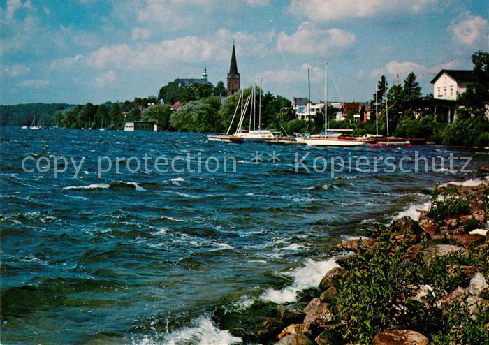 Ploen See Partie am Grossen Ploener See Naturpark Holsteinische Schweiz