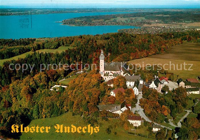 Andechs Kloster Ammersee Fliegeraufnahme