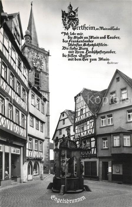 Wertheim Main Engelsbrunnen