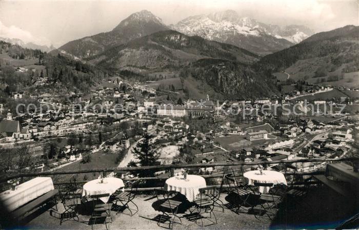 Berchtesgaden Unterberg Gasthaus Kalter Keller Terrasse