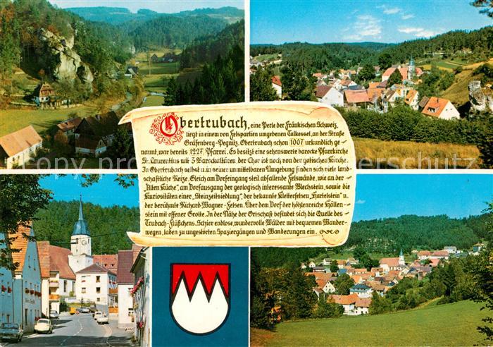 Obertrubach Kirche Felsen Panorama