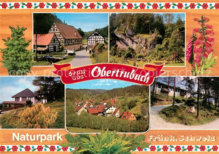 Obertrubach Fachwerkhaeuser Panorama