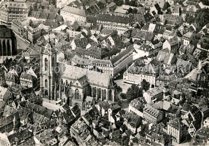 Colmar Haut Rhin Elsass Fliegeraufnahme