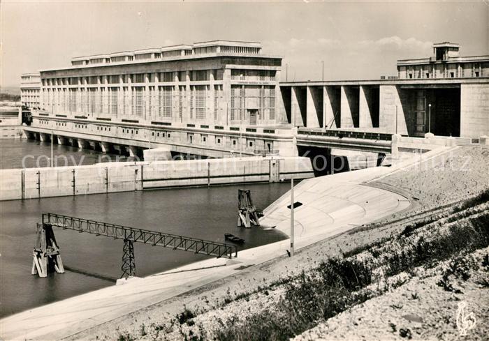 Montelimar Chute de Donzere Mondragon Usine