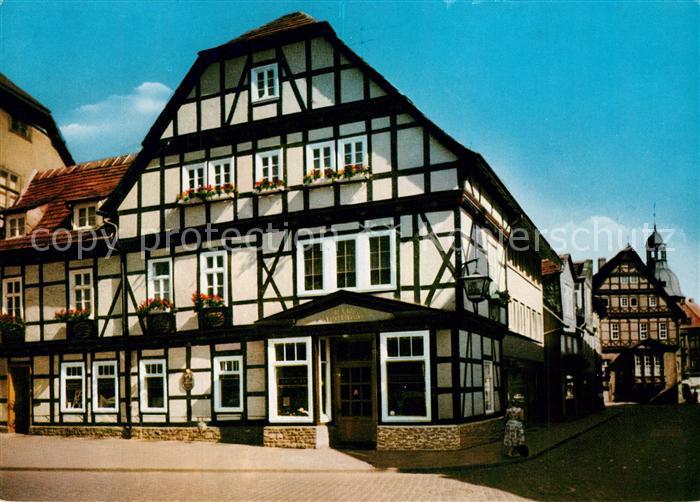 Hoexter Weser Alte Schreiberei Fachwerk