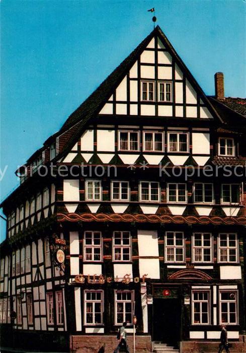Einbeck Niedersachsen Gildehof Fachwerk