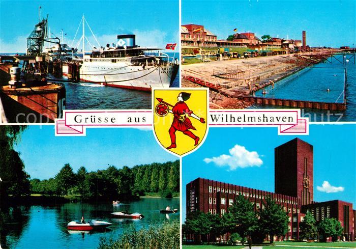 Wilhelmshaven Rathaus Strandbad oelhafen