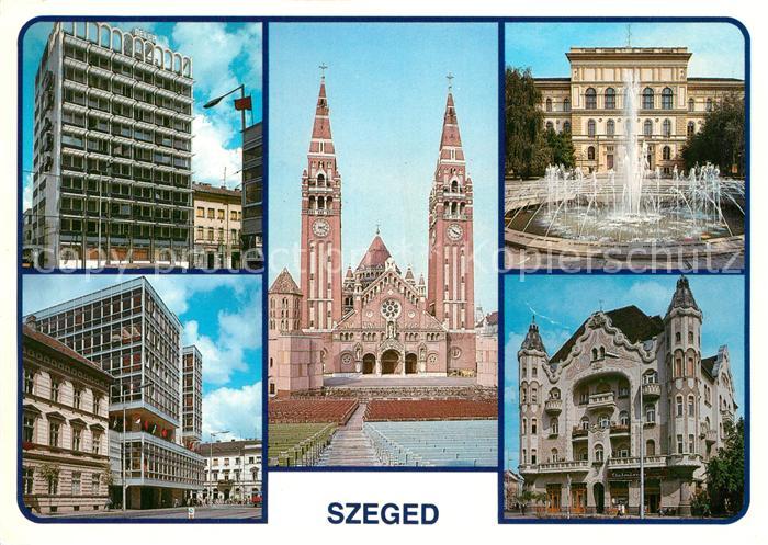 Szeged Reoek Palast Theater Votivkirche Ferenc Mora Museum