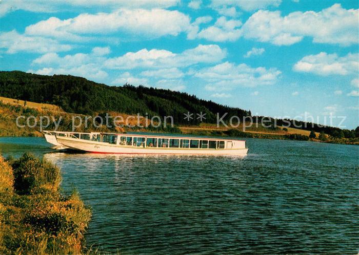 Biggesee Grachtenboot Olpe Vorstaubecken