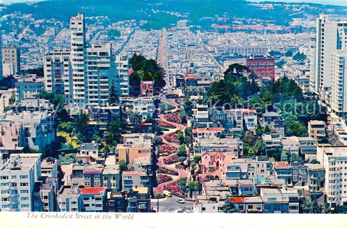 San Francisco California The Crookedest Street