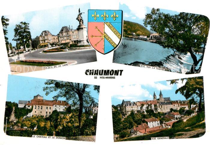 Chaumont 52 Place de la Gare Vue sur la Marne Chate