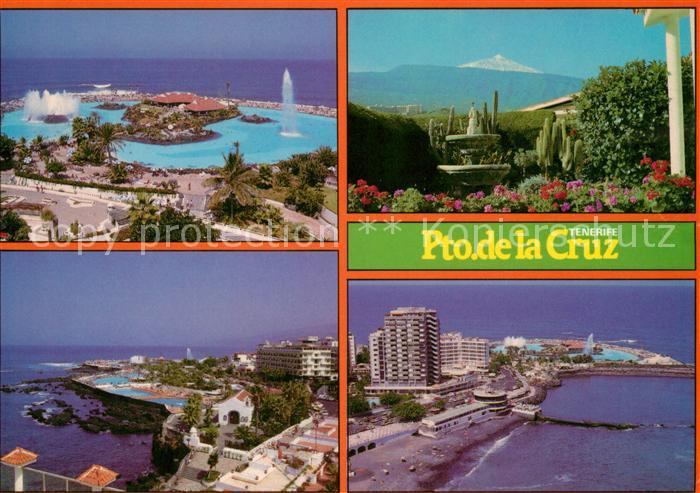 Puerto de la Cruz Fliegeraufnahme