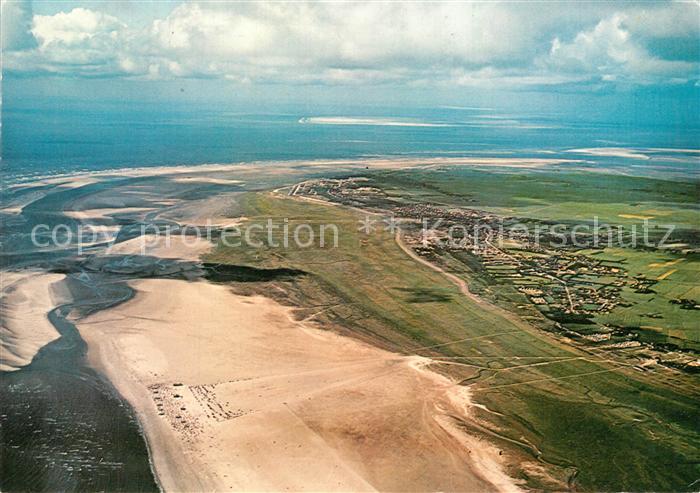 Peter-Ording St Fliegeraufnahme Boehler Strand