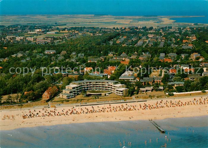 Wyk Foehr Fliegeraufnahme Suedstrand