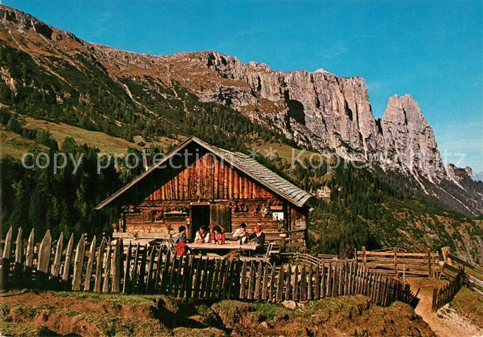 Seiser Alm Dolomiten Saltnerhuette Schlern