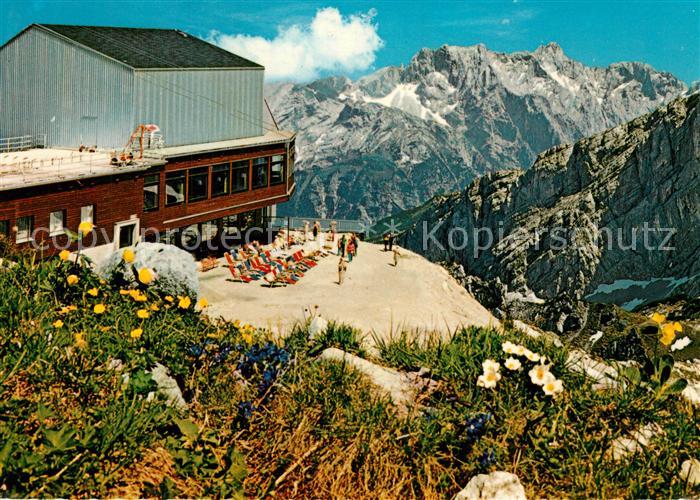 GARMISCH-PARTENKIRCHEN Bayern Bergstation Restaurant Alpspitzbahnen