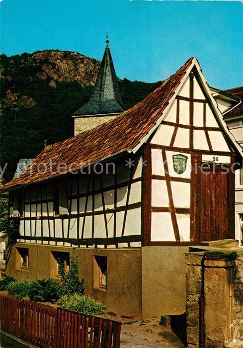 Bad Muenster Stein Ebernburg Altes Fischerhaus