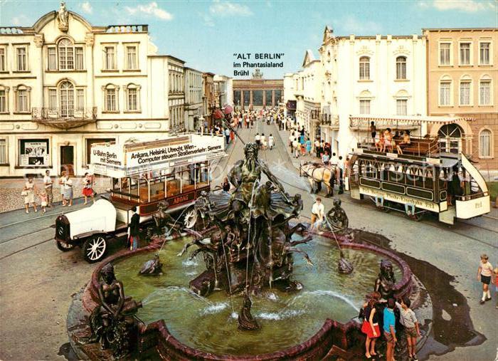 Bruehl Rheinland Phantasialand Neptunbrunnen