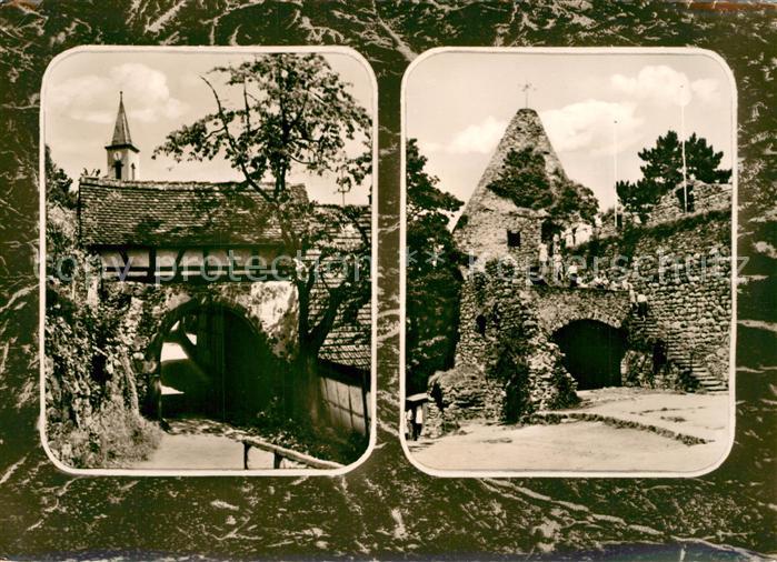 Lindenfels Odenwald Burgaufgang Ruine