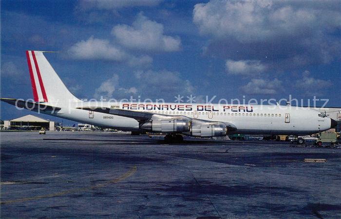 Flugzeuge Zivil Aeronaves del Peru Boeing 707-351C c/n 19434 OB-1400