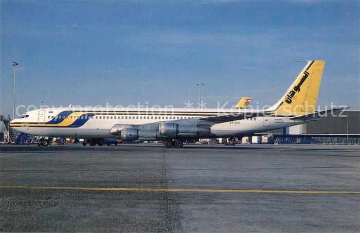 Flugzeuge Zivil Sudan Airways Boeing 707-369C c/n 20086 ST-AIX