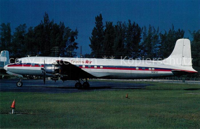 Flugzeuge Zivil Trans Air Douglas DC-7B c/n 45342 N1097