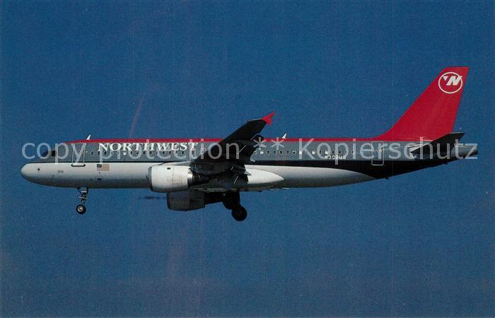 Flugzeuge Zivil Northwest Airlines Airbus Industrie A-320-211 c/n 107 N308US