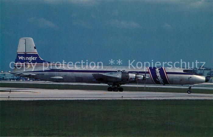 Flugzeuge Zivil Wrangler Aviation Canadair CL-44D4-2 c/n 24 N104BB