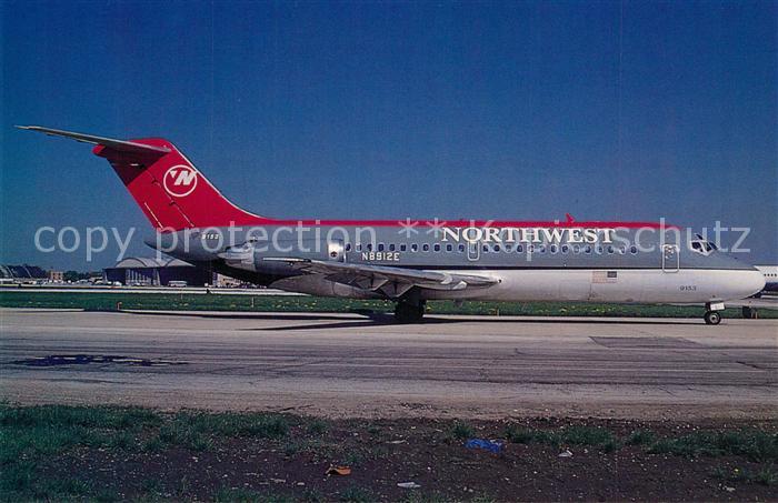 Flugzeuge Zivil Northwest Douglas DC-9-14 c/n 45829 N8912E