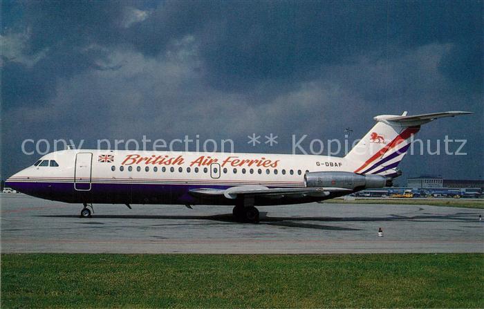 Flugzeuge Zivil British Air Ferries BAe 111-201AC c/n 011 G-DBAF