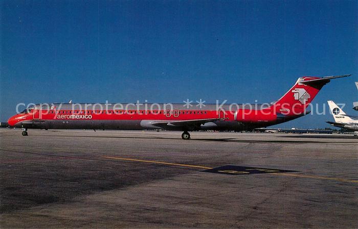 Flugzeuge Zivil Aeromexico Douglas MD-82 c/n 48063 N100