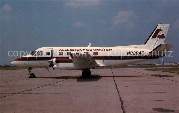 Flugzeuge Zivil Allegheny Commuter Air Kentucky Embraer 110P1 Bandeirante