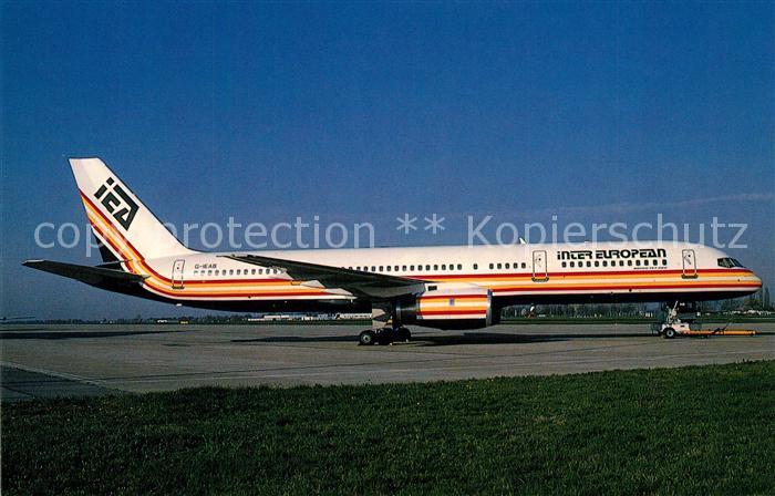 Flugzeuge Zivil Inter European Airways Boeing 757-23A c/n 24636 G-IEAB