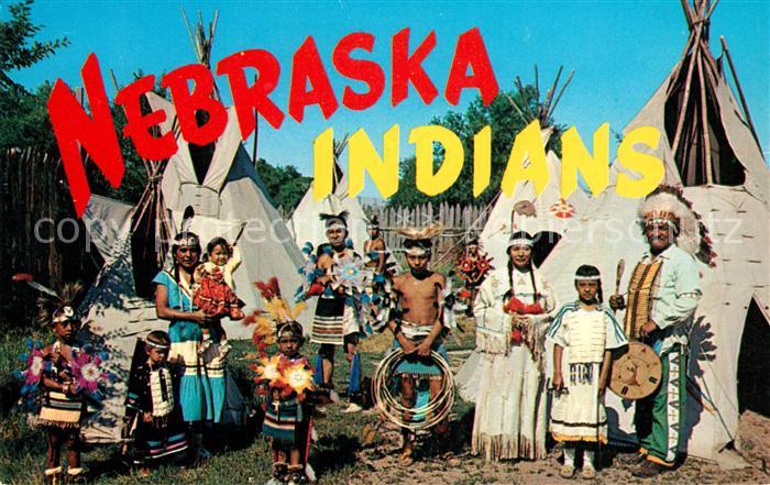 Indianer Native American Nebraska Chief Whitecalf