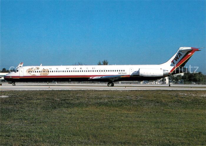 Flugzeuge Zivil TWA Trans World Airlines McDDouglas MD-