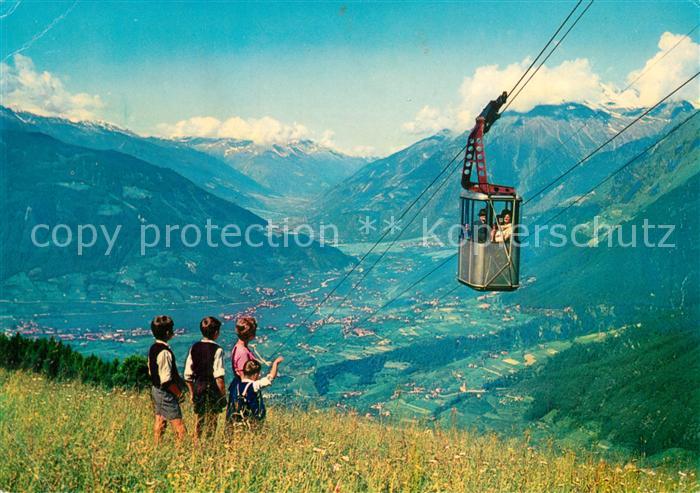 Seilbahn Schennaberg Meran Berggasthof Taser
