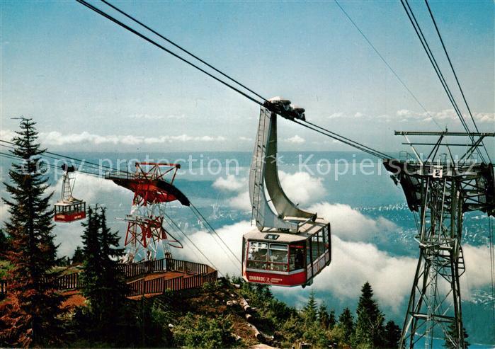 Seilbahn Grouse Mountain North Vancouver B.C. Canada